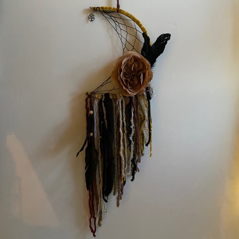 Dusty Rose Dreamcatcher